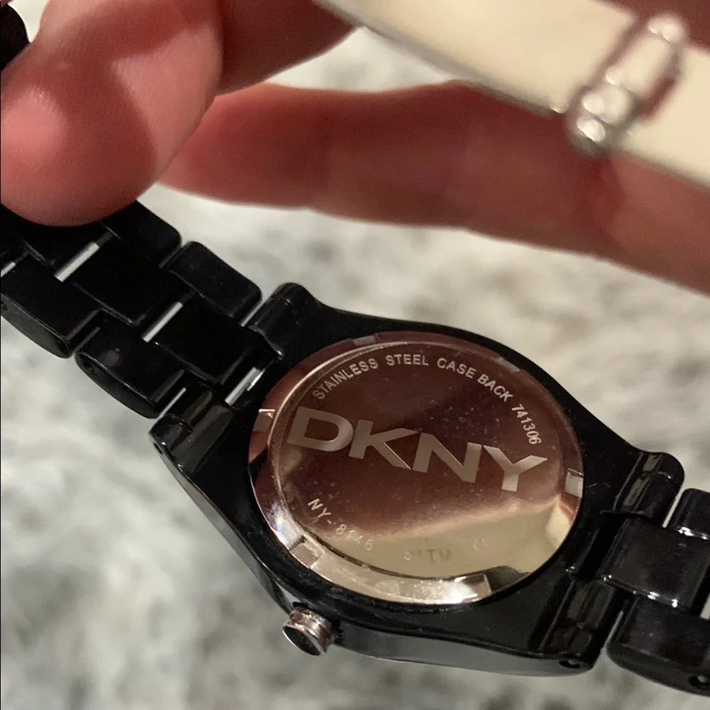 DKNY Black Bling Women’s Watch